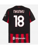 AC Milan Christopher Nkunku #18 Domácí Dres 2025-26 Krátký Rukáv